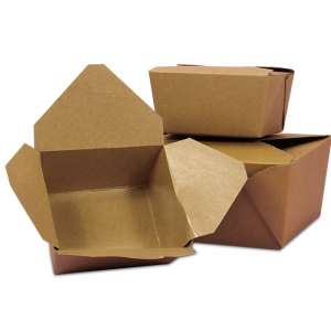 Cardboard Take Out Boxes Custom Printed Paper Box Food Container Bulk Wholesa...