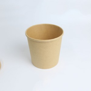 Brown Paper Ice Cream Cups Wholesale | Tuobo