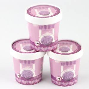 Compostable Ice Cream Cups Custom Printed Eco-Friendly Paper Cups | Tuobo