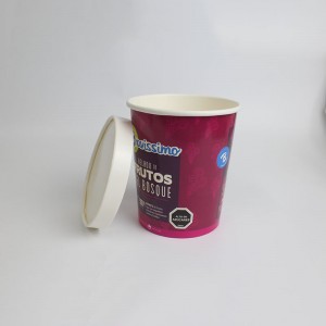 Paper Ice Cream Cups with Lids Wholesale | Tuobo