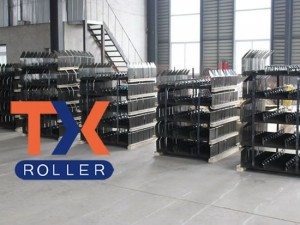 Off-set Stand & Carrier Roller & Impact Roller, Exported To New Zealand In September 2017