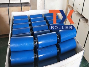 Garland idler rollers, sell to Europe in October, 2018