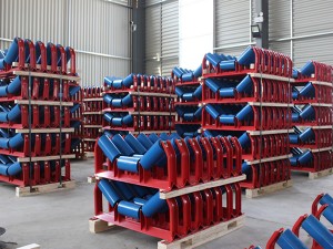 I-CEMA Standard conveyor rollers idler, ilungele ukuthunyelwa.