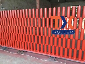 Steel Flat Roller, Exported To Europe In November 2015