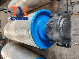 Conveyor pulleys, drive pulleys, under the production period, in Aug. 2019