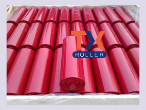 Steel Carrier Roller, eksportearre nei Europa yn septimber 2015
