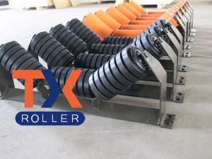 Off-set Stand & Carrier Roller & Impact Roller, in September 2017 na Nieu-Seeland uitgevoer