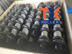 Impact roller, Rubber disc return roller, Guide roller, sell to Australia in October 2018