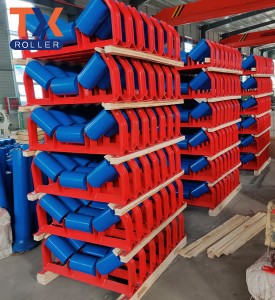 I-CEMA Standard conveyor idler roller, elungele ukuthunyelwa.
