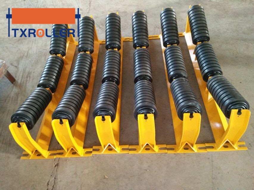 TX Roller manufacture impact roller with high quality rubber