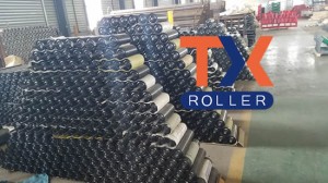 Impact roller, Rubber disc return roller, Guide roller, dijual ke Australia pada bulan Oktober 2018