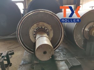 Conveyor pulleys with SKF bearing & blocking, ready to ship in Aug. 2019