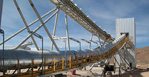 Rubber Belt Conveyor For Mining