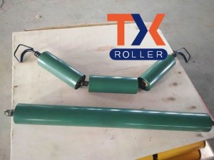 Garland Rollers And Steel Return Rollers , Exported To Europe In April 2017