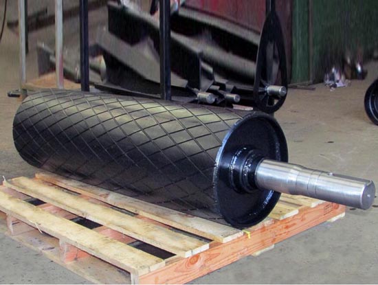 factory Outlets for Pulley Lagging Rubber Sheet - Rubber Lagging Pulley – TongXiang