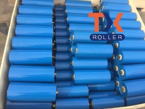 Trough Carry Roller, Trough Impact Roller, Szingapúrba exportálva 2017 januárjában