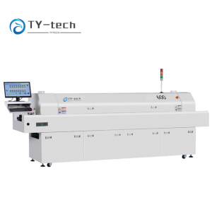6 Heating Zones Hot Air SMT Reflow Oven For Led Production