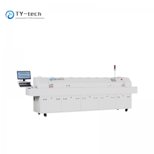 8 Heating Zones High Quality Reflow Soldering Oven For LED PCB
