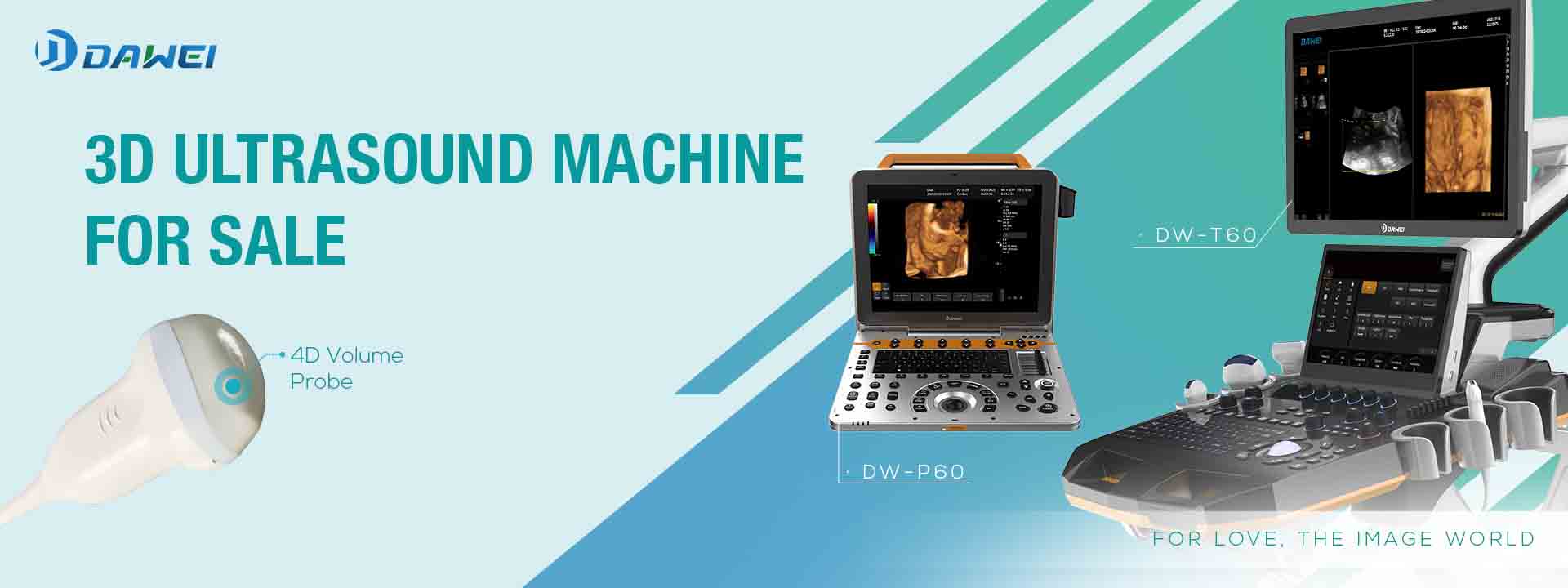 Máquina de ultrasonido 3D médica Dawei a la venta