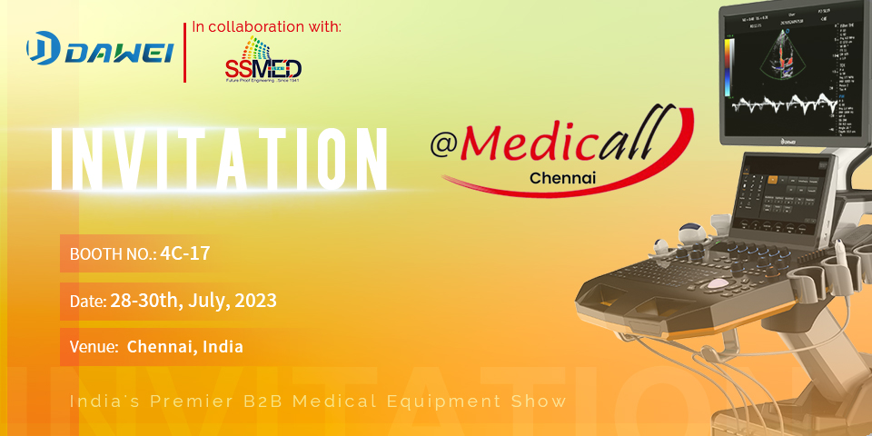 Dawei Medical bilen Hindistan Medicall Chennai Expo-da duşuşyň