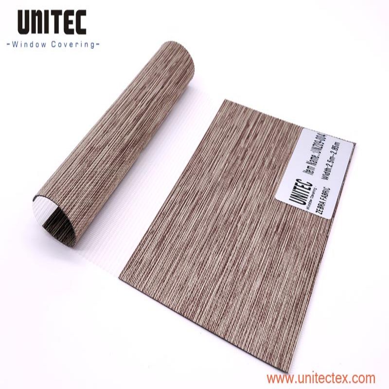 2019 Good Quality Zebra Blinds Fabric For Malaysia -
 100% Polyester Blackout Day&Night Duo Blinds Fabric UNZ09-004 – UNITEC