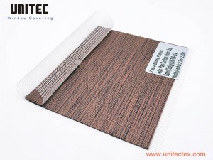 UNITEC UNZ09-14 Китайская фабрика, хит продаж, электрические роскошные жалюзи «зебра», ткань для оконных штор