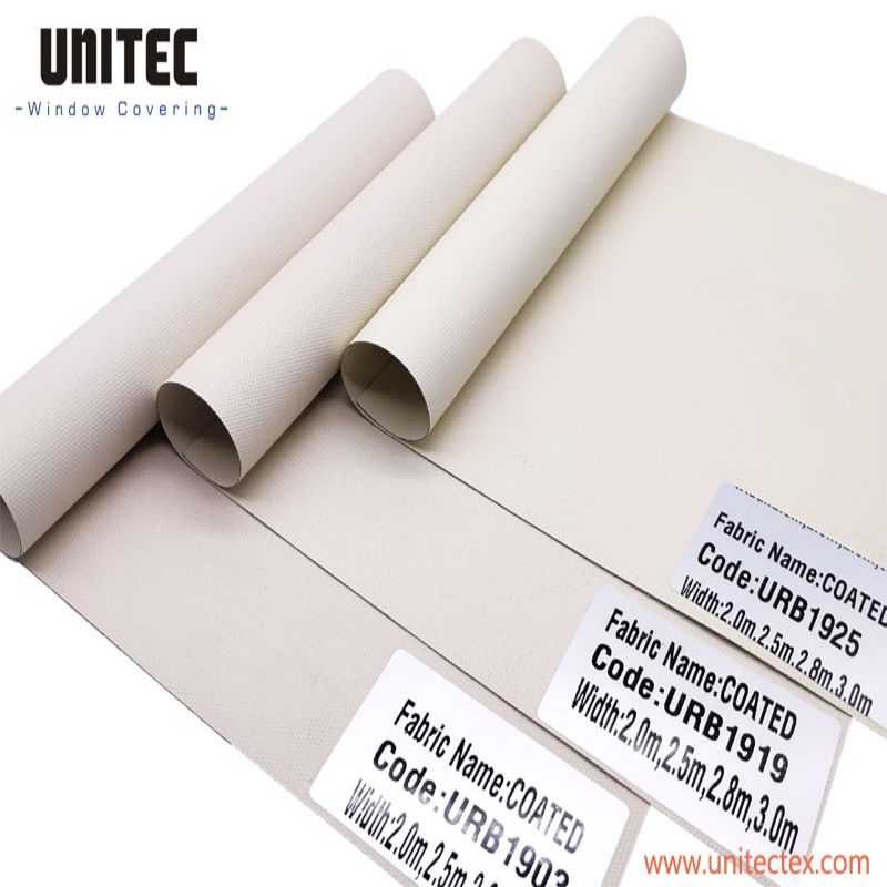 Manufacturer for Sunscreen Office Roller Blinds Fabric -
 Australia Double Coated Blackout Roller Blinds Fabric URB1900 – UNITEC