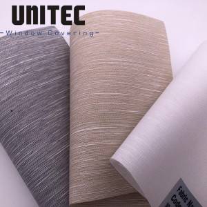 Vinyl Roller Shades URB27 100% Blackout Jalousie Direkt Hiersteller-China-UNITEC