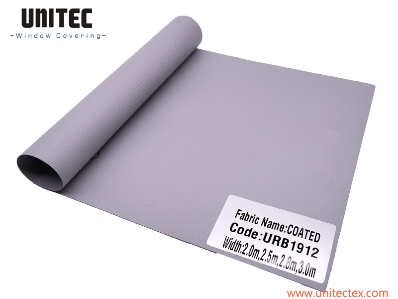 Rapid Delivery for Antimicrobial Roller Blinds Fabric -
 UNITEC URB1912 Wholesale China modern coated Blackout with FR or without FR Curtain 100% polyester roller blind fabric – UNITEC
