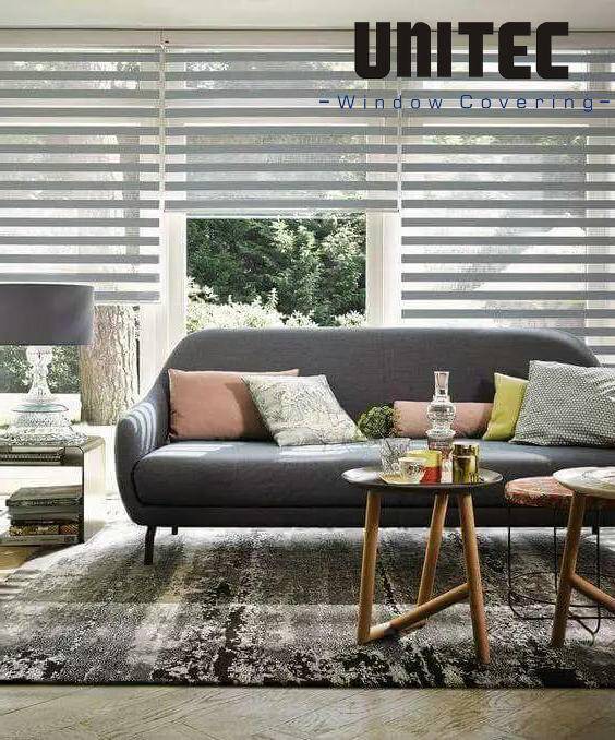 Factory supplied Roller Blinds Fabric With Blackout -
 The cheapest zebra roller blind UNZ02 series – UNITEC