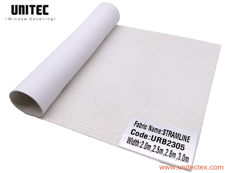 OEM/ODM Manufacturer Peru Polyester Roller Blinds Fabric -
 UNITEC URB2305 Free of PVC,Formaldehydeand Halogen roller blind fabric – UNITEC
