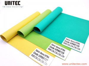 UNITEC URB8129 Buen precio Tejidos para persianas enrollables de alta calidad Tejido de poliéster opaco para persianas