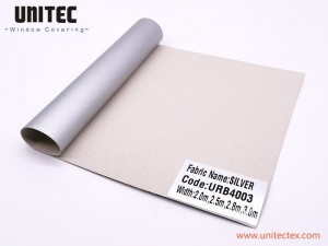 OEM SILVER BACKING BLACKOUT POLYESTER FABRIC GIKAN SA CHINESE MANUFACTURER