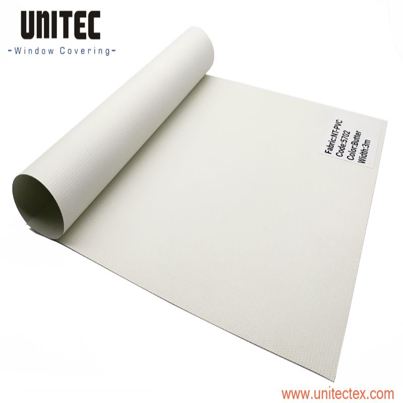 Manufactur standard Chile Modern Roller Blinds Fabric -
 China Manufacture Cheap Price New T-PVC Blackout Roller Blinds Fabric with Butter Color – UNITEC