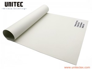 UNITEC URB5702 blackout fiberglass waterproof fabric for roller window curtain blind