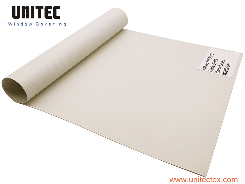 UNITEC URB5705 Fiberglass PVC Blackout Roller Blind Fabric Featured Image