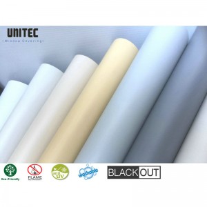 Good Wholesale Vendors Ball Chain Manual Operation Window Roller Blind With Blackout Fabric