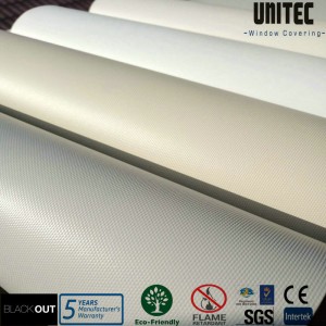 Chinese wholesale China 70% PVC and 30% Polyester Sunscreen Roller Blind Fabrics Rolls Sun Screen Fabric for Roller Blinds