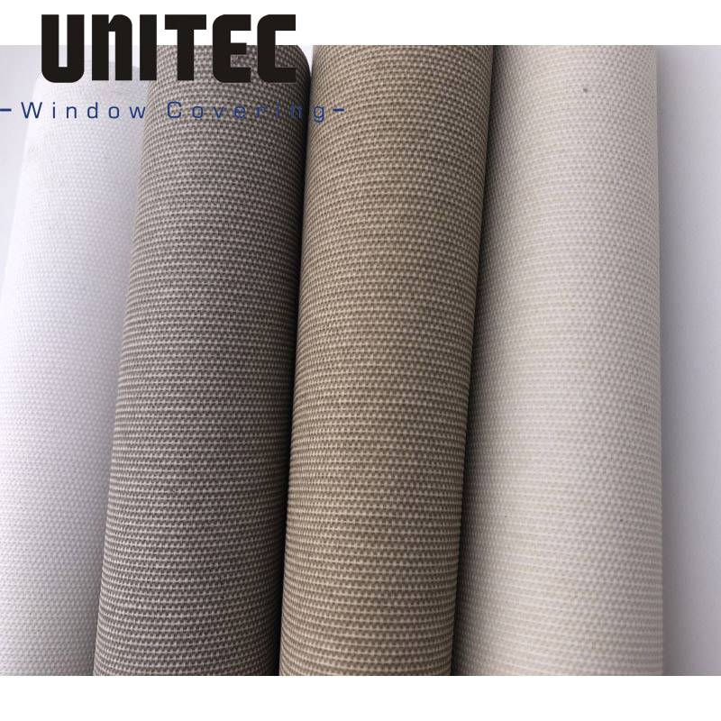 Top Quality Canada White Roller Blinds Fabric -
 Campania Blackout  – UNITEC