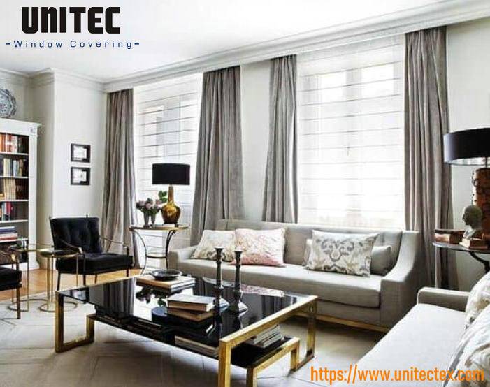 Different types of UNITEC roller blinds