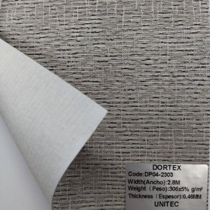 Poland Curtains Fabric 100% Polyester  Blackout: DORTEX DP04-2300~2305