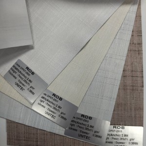 Living Room Vela Fabric 100% Polyester Blackout: ROB DPO7-2300~2305
