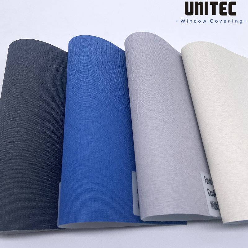 Factory wholesale Pvc Blackout Roller Blinds Fabric -
 Off-white blackout coated roller blind URB31 series – UNITEC