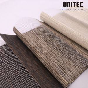 Polyester fabric zebra roller blind UNZ13-004
