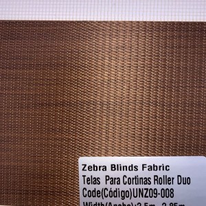 100% polyester blackout duo roller blinds fabric
