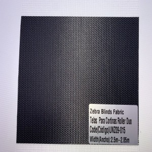 2.85m polyester day night blackout blinds fabric