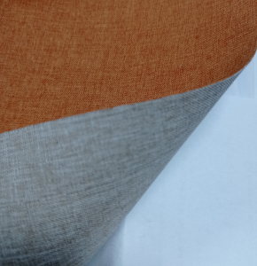 100% polyester Tejido de double cara UNITEC avec traitement blackout