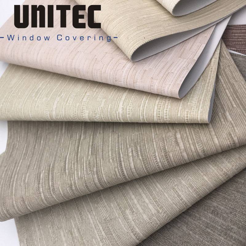 Professional China Roller Blinds Fabric 100 Polyester -
 Shine Blackout – UNITEC