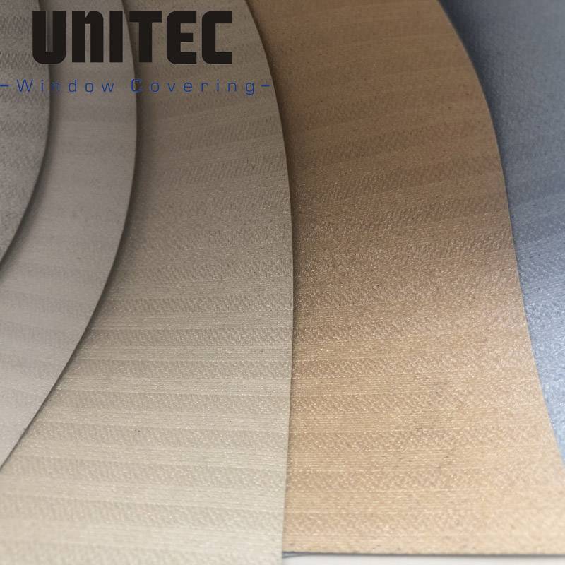 Factory Supply Pvc Roller Blinds Fabric Blackout -
 Stripe pattern blackout roller blinds fabric URB5502 – UNITEC
