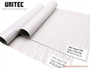 Rèm cuốn màu trắng Colombia Vải PVC SỢI THỦY TINH IN